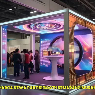 harga sewa partisi booth semarang murah